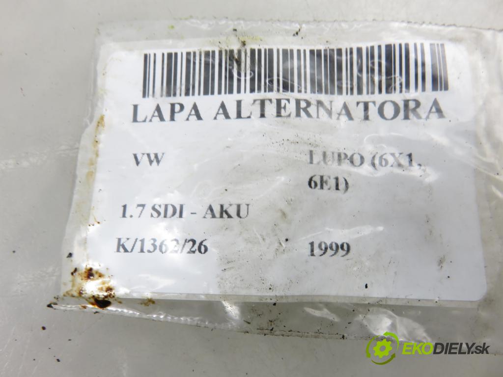 VW LUPO (6X1, 6E1) HB 1999 44,00 1.7 SDI - AKU 1716,00 uchycení alternátora 028903143AP