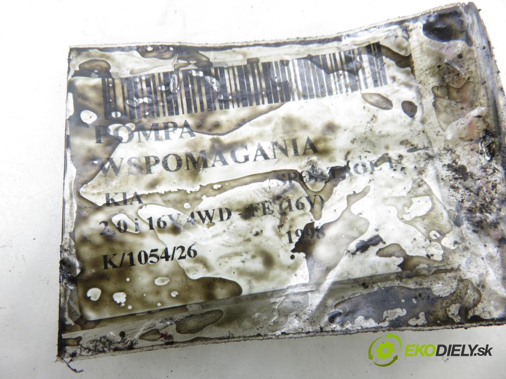 KIA SPORTAGE (K00) SUV 1998 94,00 2.0 i 16V 4WD - FE (16V) 1998,00 Pumpa servočerpadlo  (Servočerpadlo)