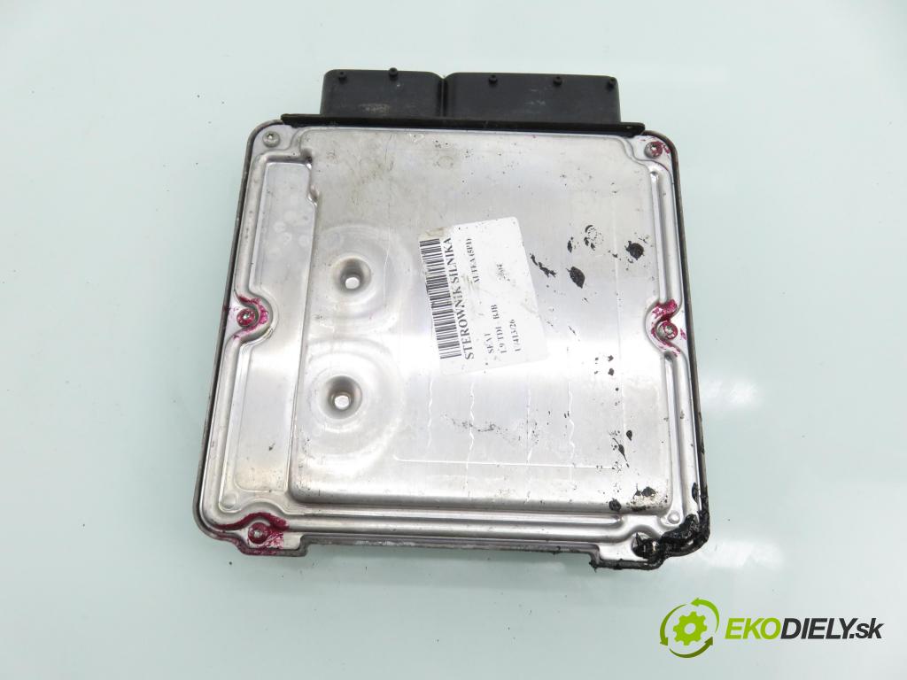 SEAT ALTEA (5P1) MINIVAN 2004 77,00 1.9 TDI - BJB 1896,00 Riadiaca jednotka Motor 03G906016DH ; 0281011864