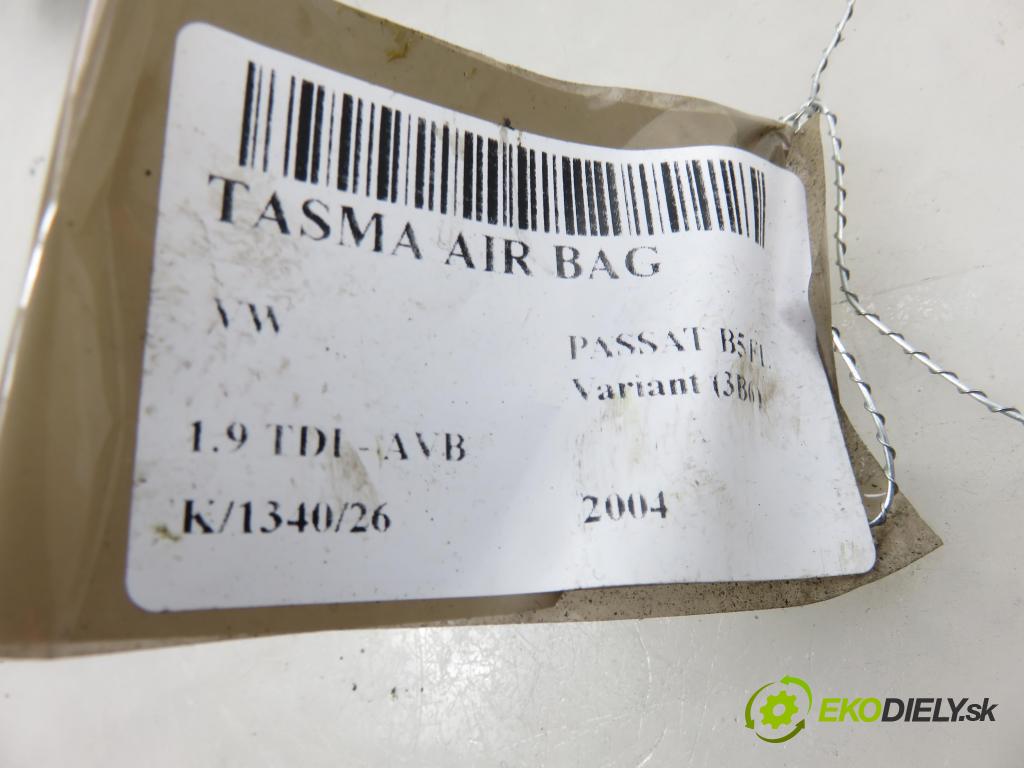 VW PASSAT B5.5 Variant (3B6) KOMBI 2004 74,00 1.9 TDI PD 101 - AVB 1896,00 PÁSKA: air BAG 1J0959654AP