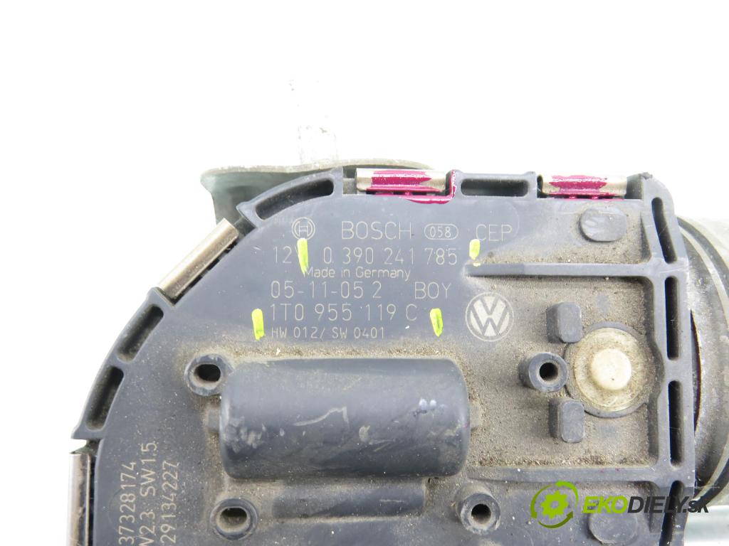 VW TOURAN (1T1, 1T2) MINIVAN 2005 103,00 2.0 TDI 16V - BKD 1968,00 MECHANISMUS/ motorek stěračů 1T0955119C ; 0390241785