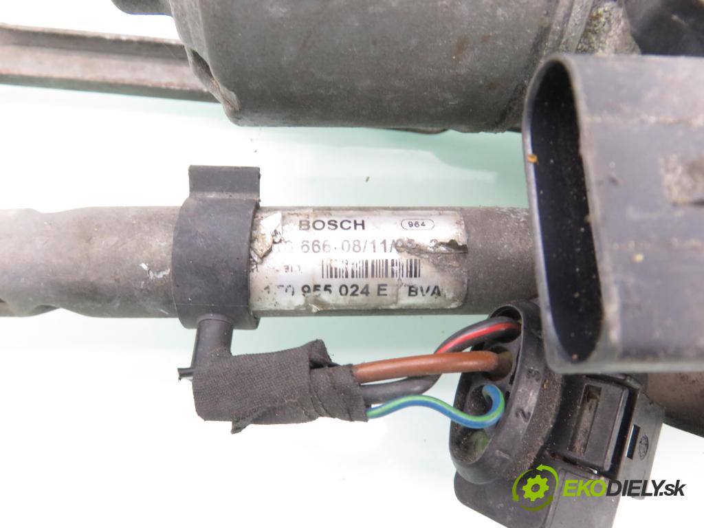 VW TOURAN (1T1, 1T2) MINIVAN 2005 103,00 2.0 TDI 16V - BKD 1968,00 MECHANISMUS/ motorek stěračů 1T0955120C ; 0390241786