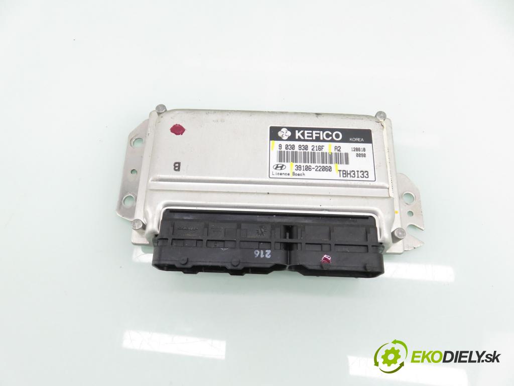 HYUNDAI GETZ (TB) HB 2002 60,00 1.3 12V 82 - G4EA 1341,00 řídící jednotka motora 3910622060 ; 9030930216F