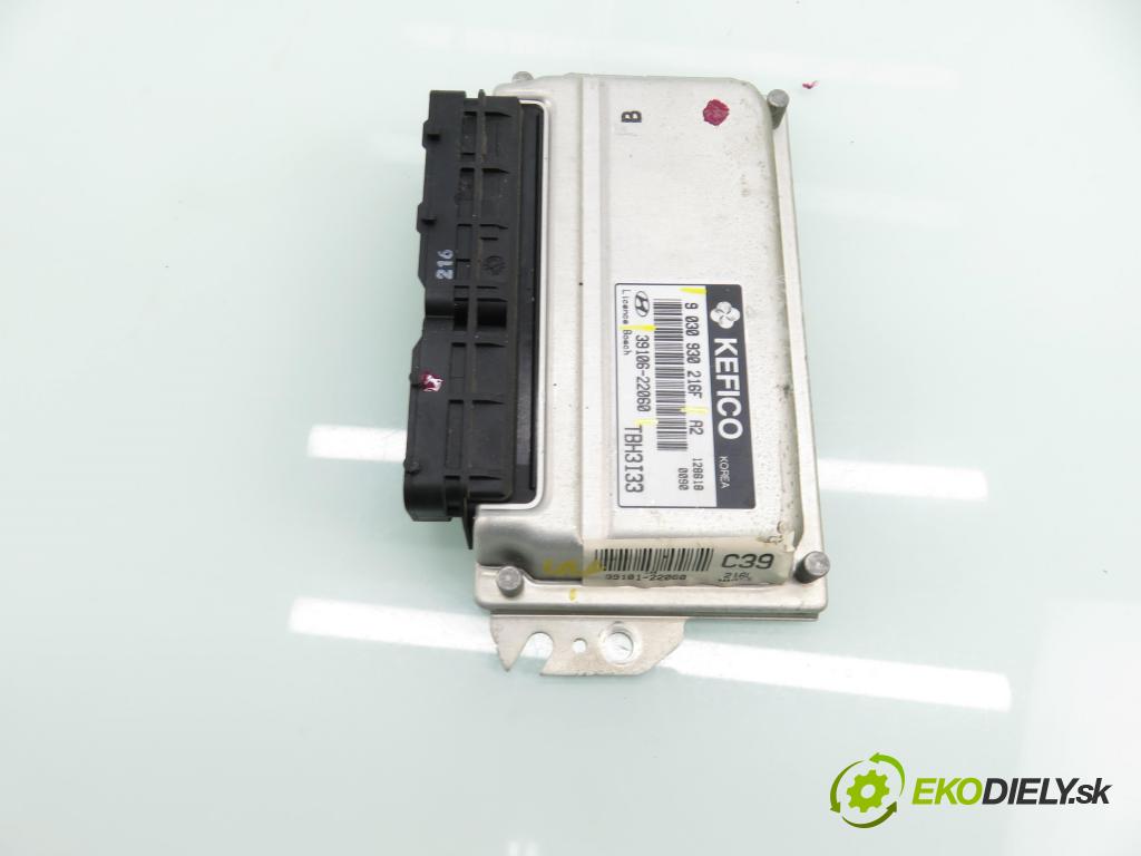 HYUNDAI GETZ (TB) HB 2002 60,00 1.3 12V 82 - G4EA 1341,00 řídící jednotka motora 3910622060 ; 9030930216F