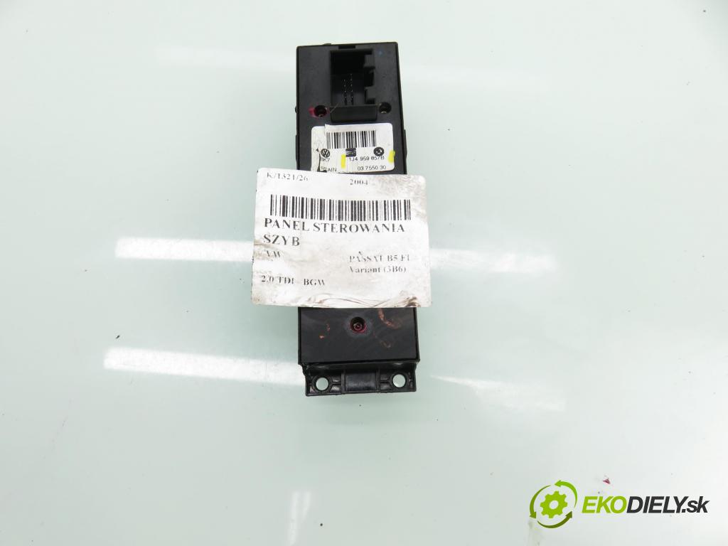 VW PASSAT B5.5 Variant (3B6) KOMBI 2004 100,00 2.0 TDI - BGW 1968,00 Panel ovládaní oken 1J4959857B