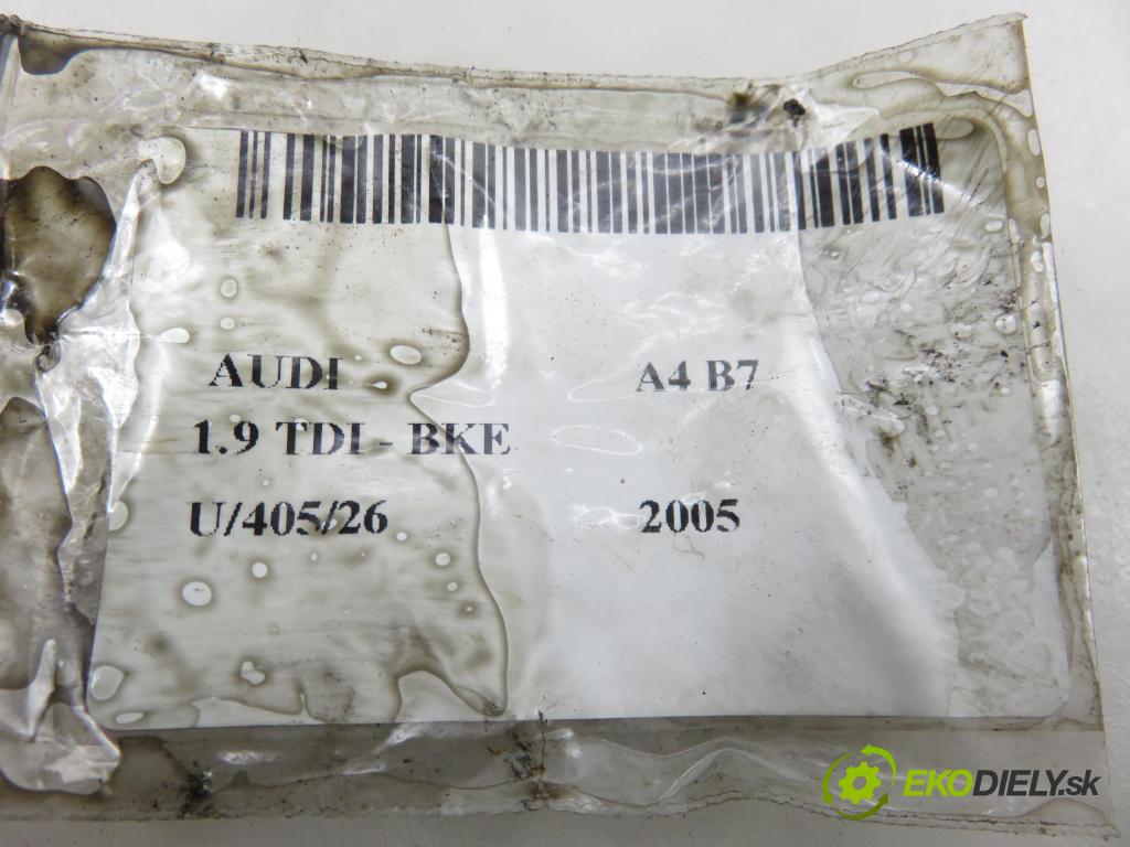 AUDI A4 (8EC, B7) SEDAN 2005 85,00 1.9 TDI - BKE 1896,00 Vstrekovač 038130073BH ; 0414720230 (Vstrekovač paliva)