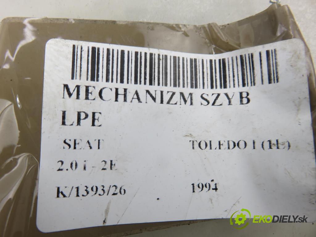 SEAT TOLEDO I (1L) LIFTBACK 1994 85,00 2.0 i - 2E 1984,00 Mechanizmus okien 1L0837401B ; 1L0959801 ; 0130821667