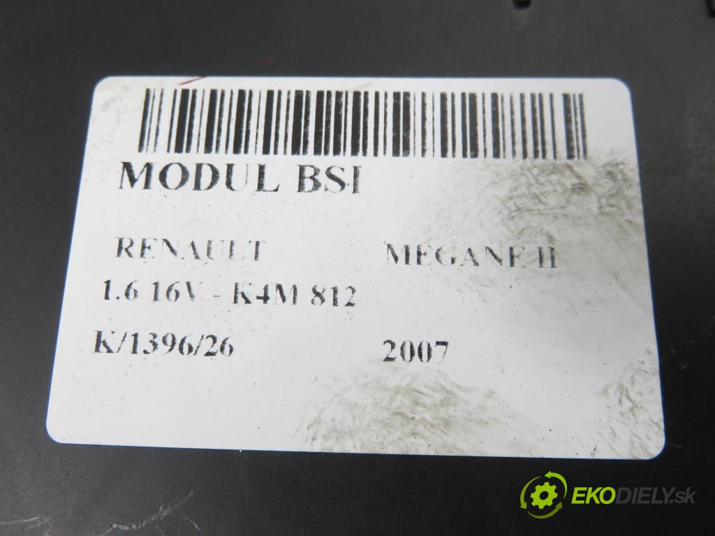RENAULT MEGANE II (BM0/1_, CM0/1_) HB 2007 82,00 1.6 16V - K4M 812 1598,00 MODUL UCH-2 8200780018 ; U118400150J