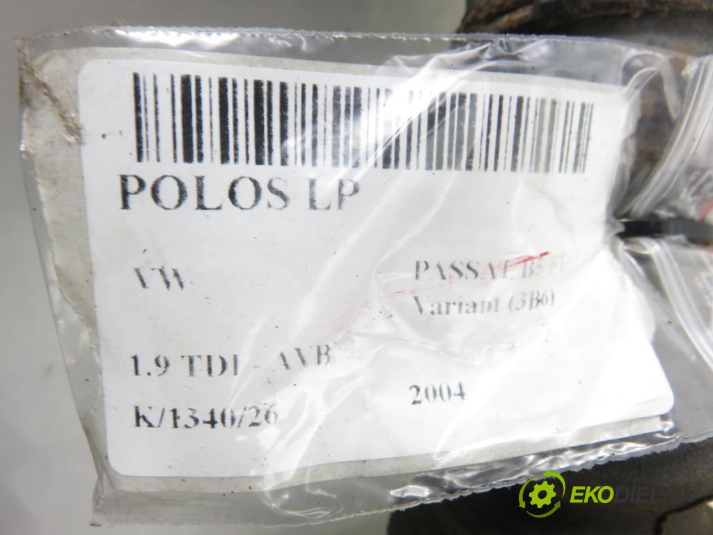 VW PASSAT B5.5 Variant (3B6) KOMBI 2004 74,00 1.9 TDI - AVB 1896,00 poloos LP 8D0407271EJ