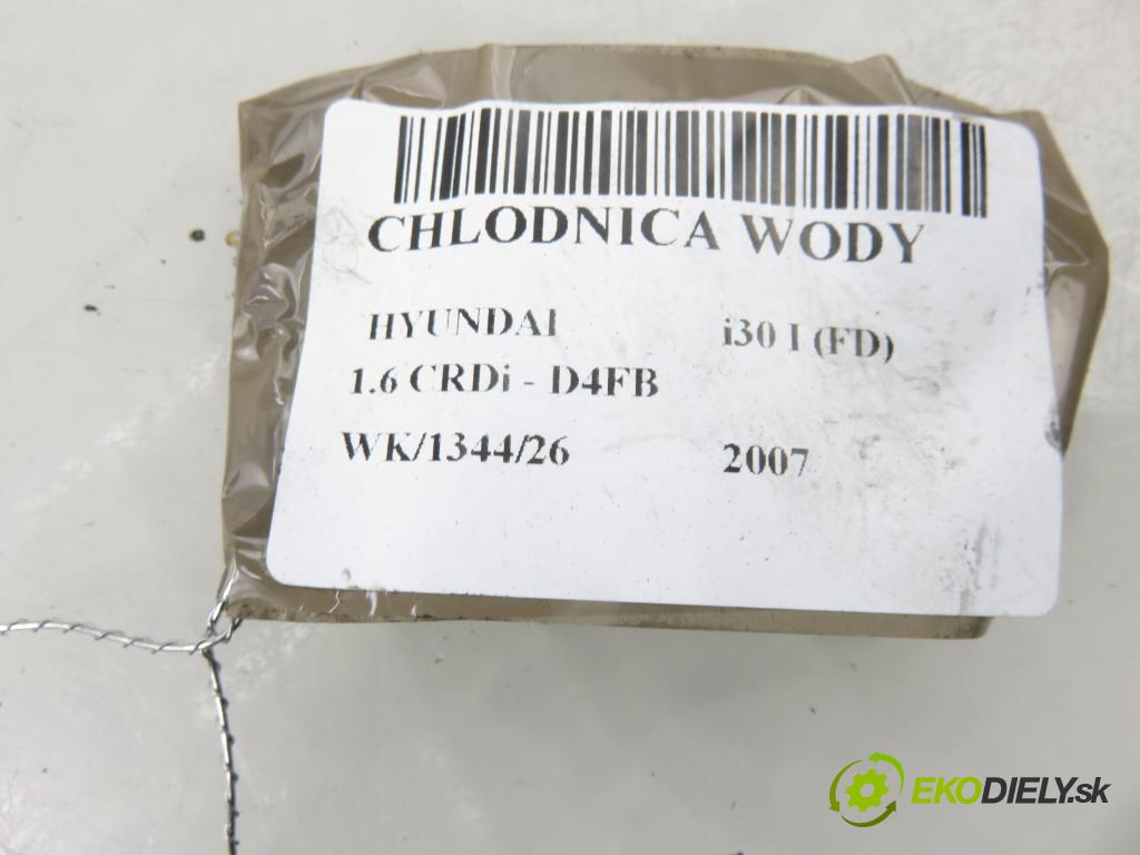 HYUNDAI i30 (FD) HB 2007 66,00 1.6 CRDi 1582,00 chladič vody
