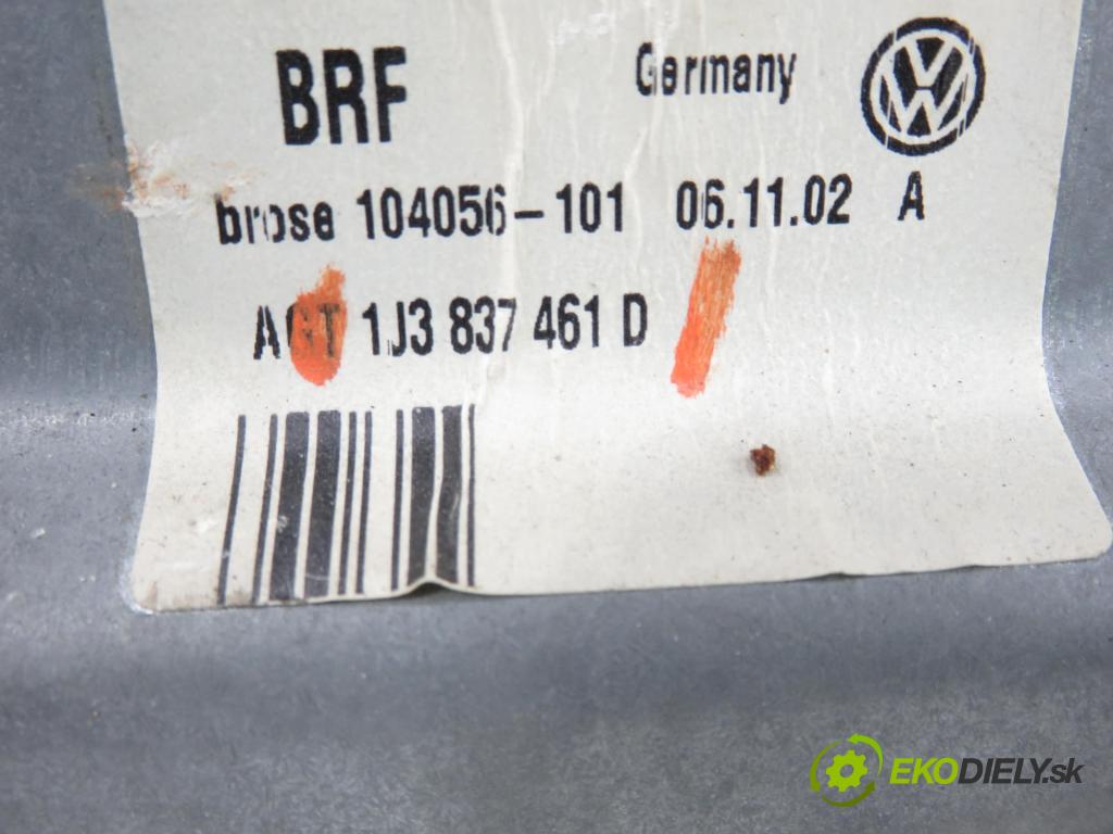 VW GOLF IV (1J1) HB 1998 55,00 1.4 16V - AHW 1390,00 mechanismus oken 3D 1J3837461D