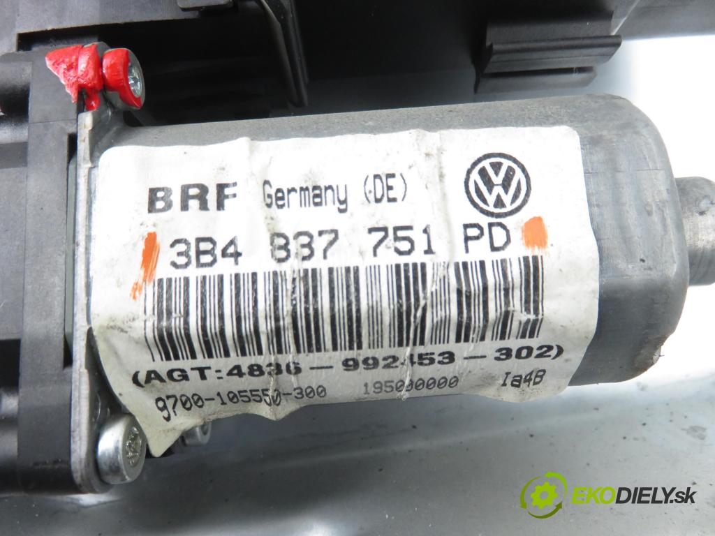 VW PASSAT B5.5 Variant (3B6) KOMBI 2004 74,00 1.9 TDI - AVB 1896,00 mechanismus oken 3B4837751PD