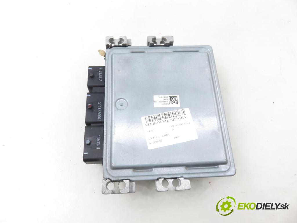 FORD MONDEO IV (BA7) LIFTBACK 2007 92,00 1.8 TDCi - KHBA 1753,00 řídící jednotka motora 5WS40591DT ; 7G9112A650PD
