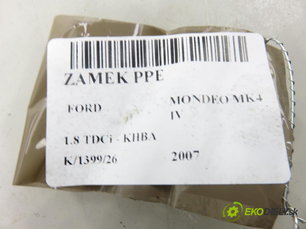 FORD MONDEO IV (BA7) LIFTBACK 2007 92,00 1.8 TDCi - KHBA 1753,00 zámok PPE 6M2AR21812CC