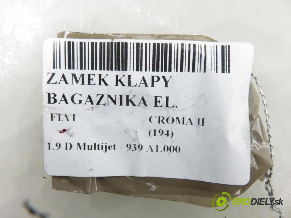 FIAT CROMA (194_) KOMBI 2010 88,00 1.9 D Multijet 120 - 939 A1.000 1910,00 zámok dveří kufr EL. 