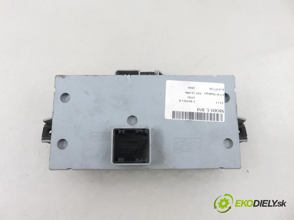 FIAT CROMA (194_) KOMBI 2010 88,00 1.9 D Multijet 120 - 939 A1.000 1910,00 MODUL BSI 51855156 ; 501890160016