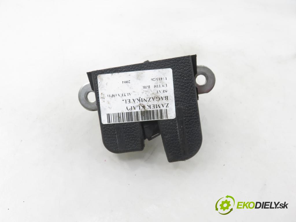 SEAT ALTEA (5P1) MINIVAN 2004 77,00 1.9 TDI PD 105 - BJB 1896,00 zámok dverí kufor EL. 1K6827505B