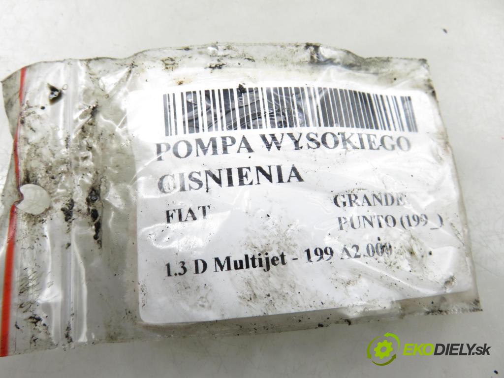 FIAT GRANDE PUNTO (199_) HB 2007 55,00 1.3 D Multijet - 199 A2.000 1248,00 pumpa vysokého TLAK: 0445010080 ; 46779630