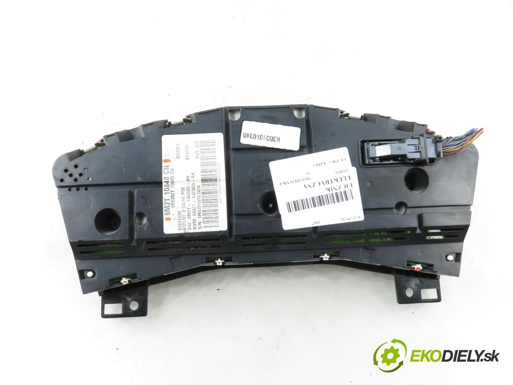 FORD MONDEO IV (BA7) LIFTBACK 2007 92,00 1.8 TDCi - KHBA 1753,00 Prístrojovka elektrický 6M2T10849CN