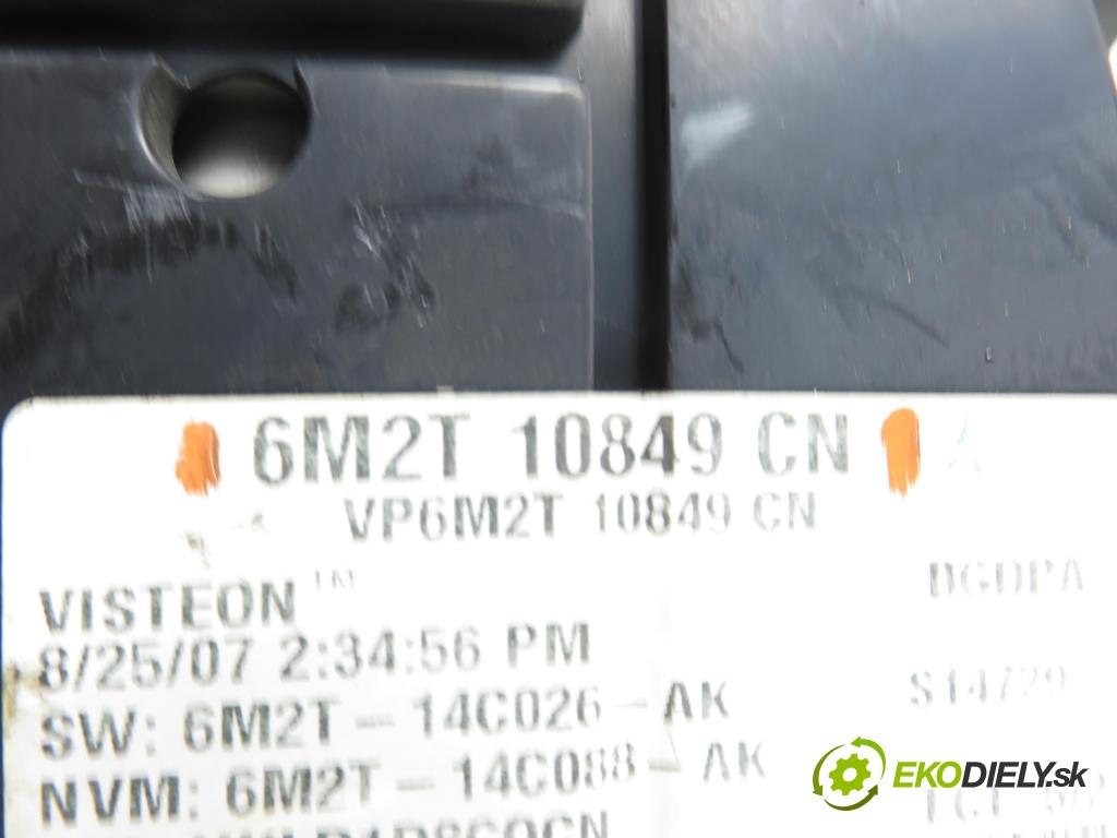 FORD MONDEO IV (BA7) LIFTBACK 2007 92,00 1.8 TDCi - KHBA 1753,00 Prístrojovka elektrický 6M2T10849CN