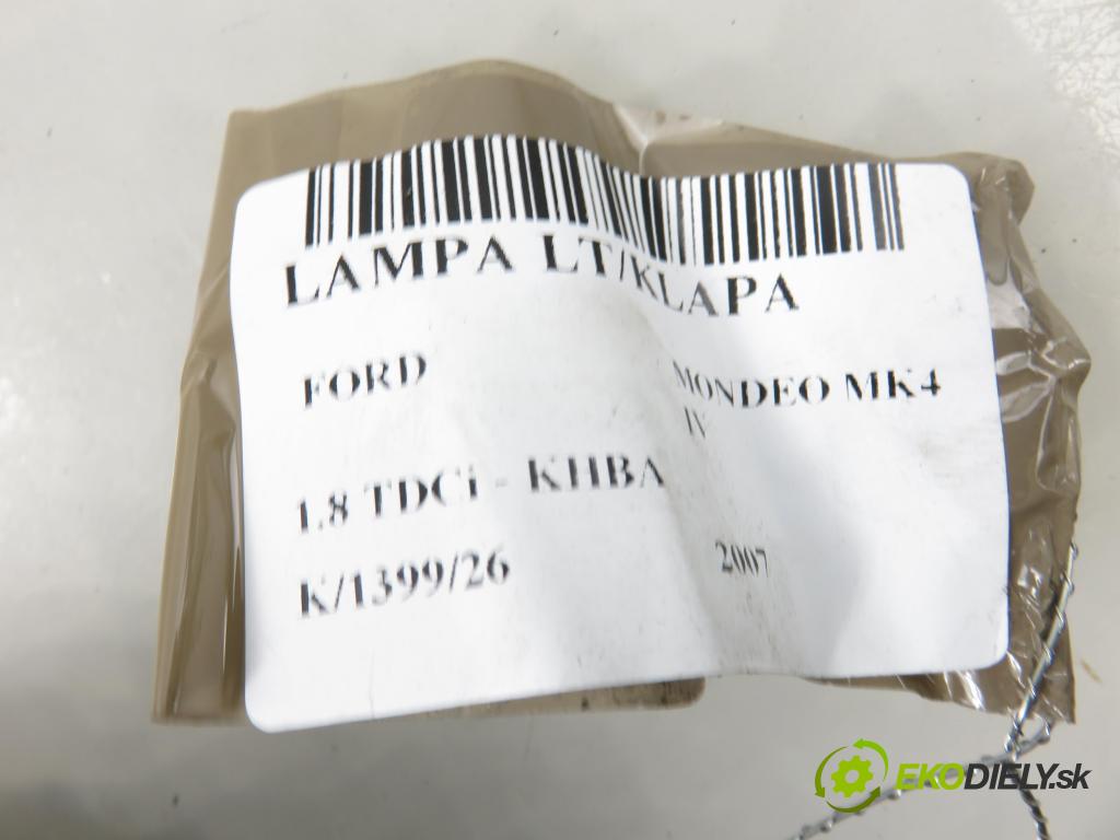 FORD MONDEO IV (BA7) LIFTBACK 2007 92,00 1.8 TDCi - KHBA 1753,00 Svetlo ľavé zadné kufor