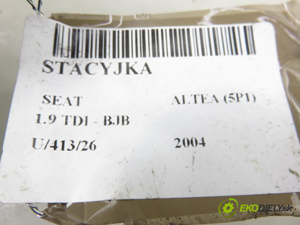 SEAT ALTEA (5P1) MINIVAN 2004 77,00 1.9 TDI - BJB 1896,00 spínačka 1K0905851B (Spínací skříňka)