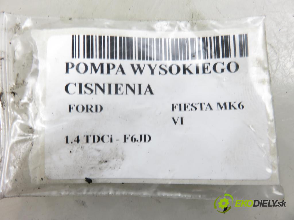 FORD FIESTA VI (CB1,CCN) HB 2011 51,00 1.4 TDCi - F6JD 1399,00 pumpa vstřikovací 0445010516 ; 9688499680 ; 0928400788 (Vstřikovací čerpadlo)