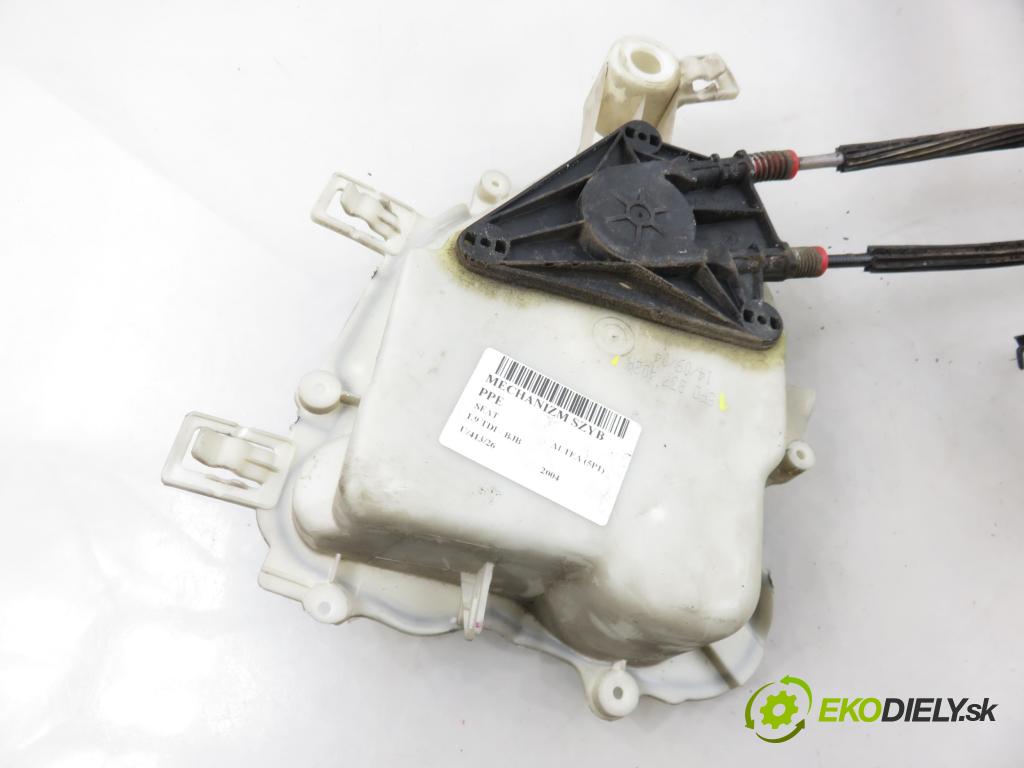 SEAT ALTEA (5P1) MINIVAN 2004 77,00 1.9 TDI PD 105 - BJB 1896,00 Mechanizmus okien 1K0959792D ; 5P0837402A ; 1T0959702A