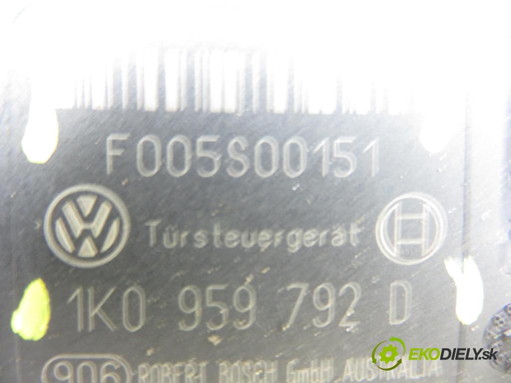 SEAT ALTEA (5P1) MINIVAN 2004 77,00 1.9 TDI PD 105 - BJB 1896,00 Mechanizmus okien 1K0959792D ; 5P0837402A ; 1T0959702A