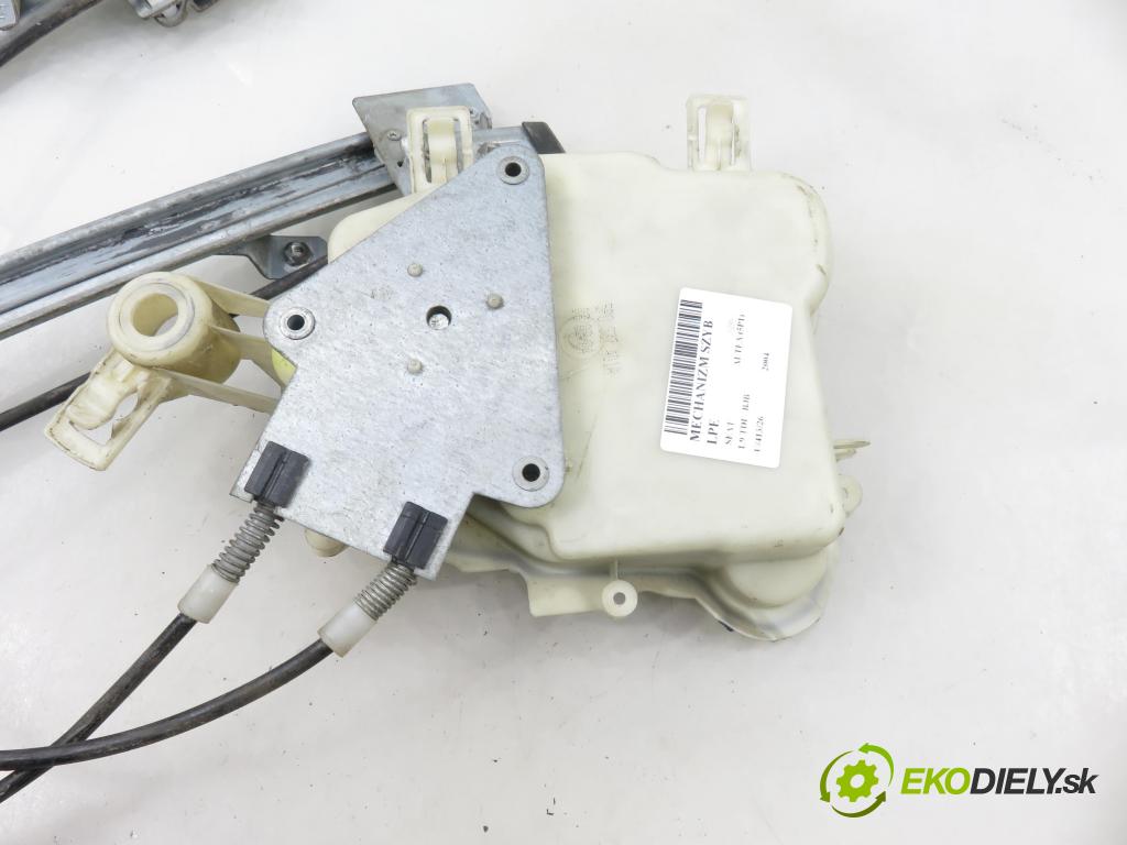 SEAT ALTEA (5P1) MINIVAN 2004 77,00 1.9 TDI PD 105 - BJB 1896,00 Mechanizmus okien 1K0959793D ; 5P0837401A ; 1T0959701A