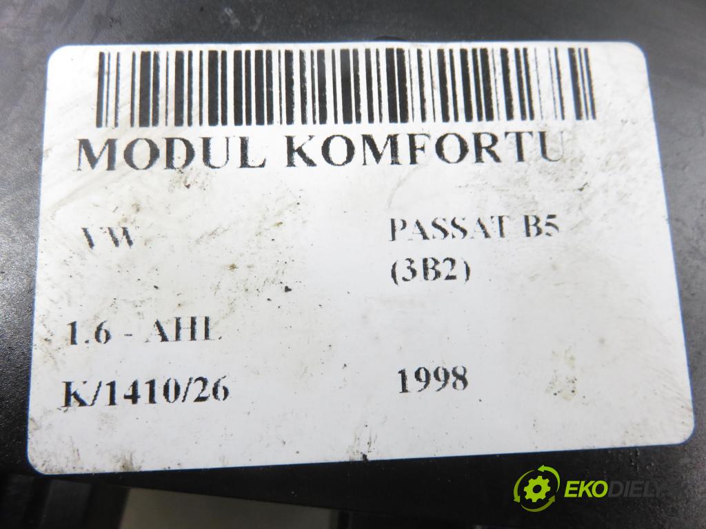 VW PASSAT B5 (3B2) SEDAN 1998 74,00 1.6 - AHL 1595,00 MODUL komfortu 1J0959799J ; 5DK00795400