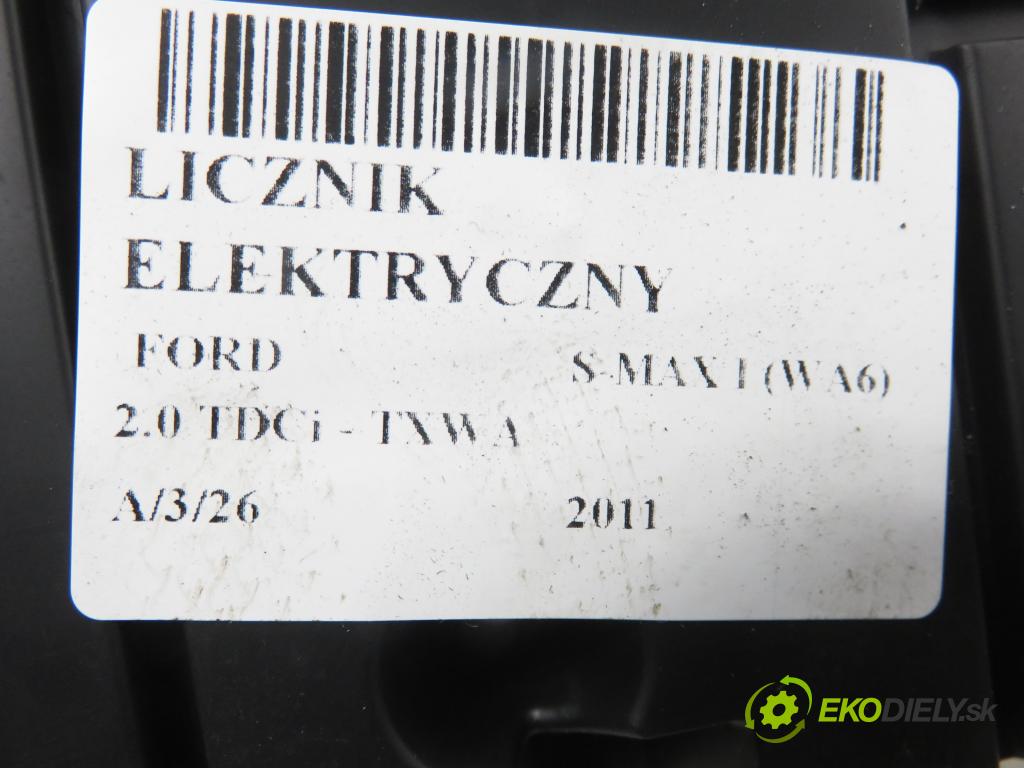 FORD S-MAX (WA6) MINIVAN 2011 120,00 2.0 TDCi - TXWA 1997,00 Prístrojovka elektrický BS7T10849XF
