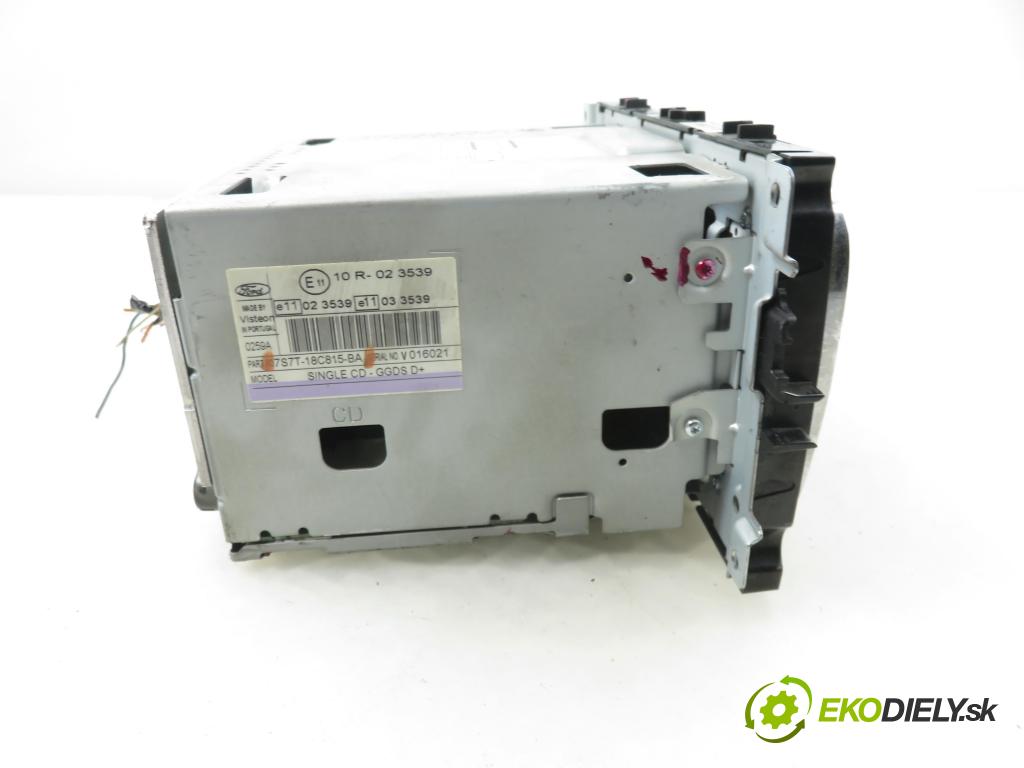 FORD MONDEO IV (BA7) LIFTBACK 2007 92,00 1.8 TDCi - KHBA 1753,00 RADIO CD 7S7T18C815BA