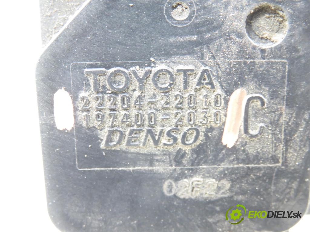 TOYOTA RAV 4 II (_A2_) SUV 2005 110,00 2.0 4WD (ACA21, ACA20) - 1AZ-FE 1998,00 váha vzduchu vzduchu 2220422010 ; 1974002030