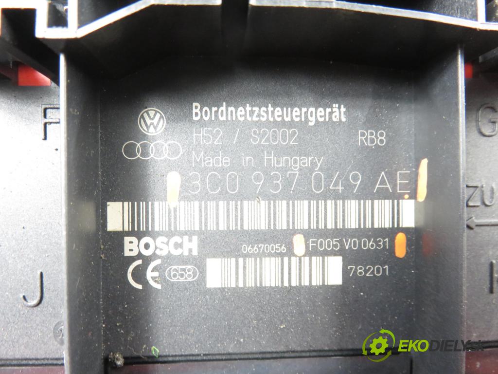 VW GOLF V (1K1) HB 2007 77,00 1.9 TDI - BLS 1896,00 MODUL BORDNETZ 3C0937049AE ; F005V00631