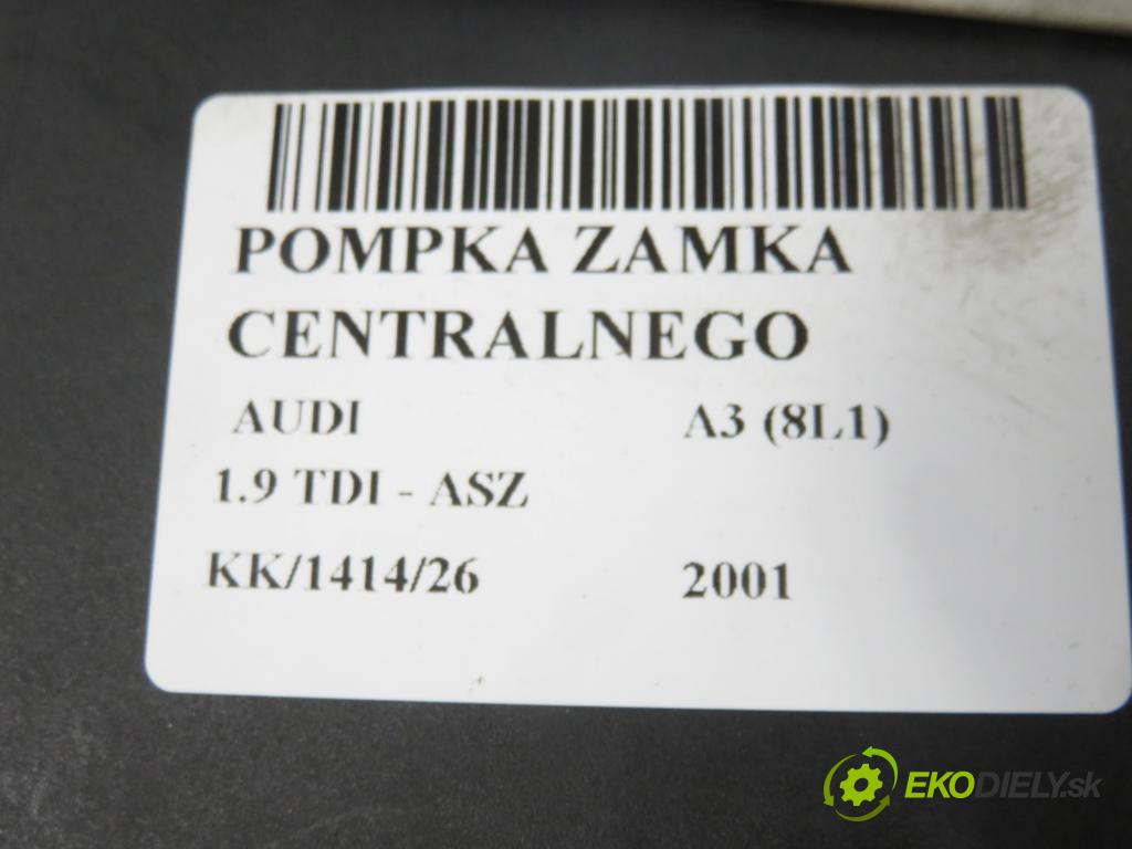 AUDI A3 (8L1) HB 2001 96,00 1.9 TDI PD 130 - ASZ 1896,00 pumpa zámku centrálneho 8D0862257C