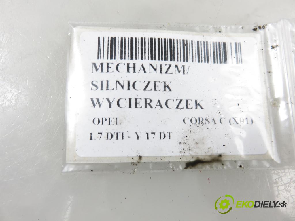 OPEL CORSA C (X01) HB 2001 55,00 1.7 DTI - Y 17 DT 1686,00 MECHANISMUS/ motorek stěračů 24441422