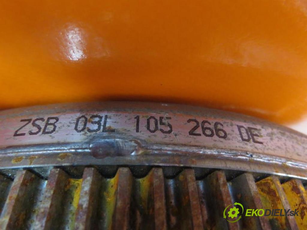 SKODA OCTAVIA II 2.0 TDI 16V CFHC, BKD, CLCB  Tiptronic 103 kW 140 km  Koleso dvojhmota 03L105266DE (Dvojhmotné zotrvačníky)