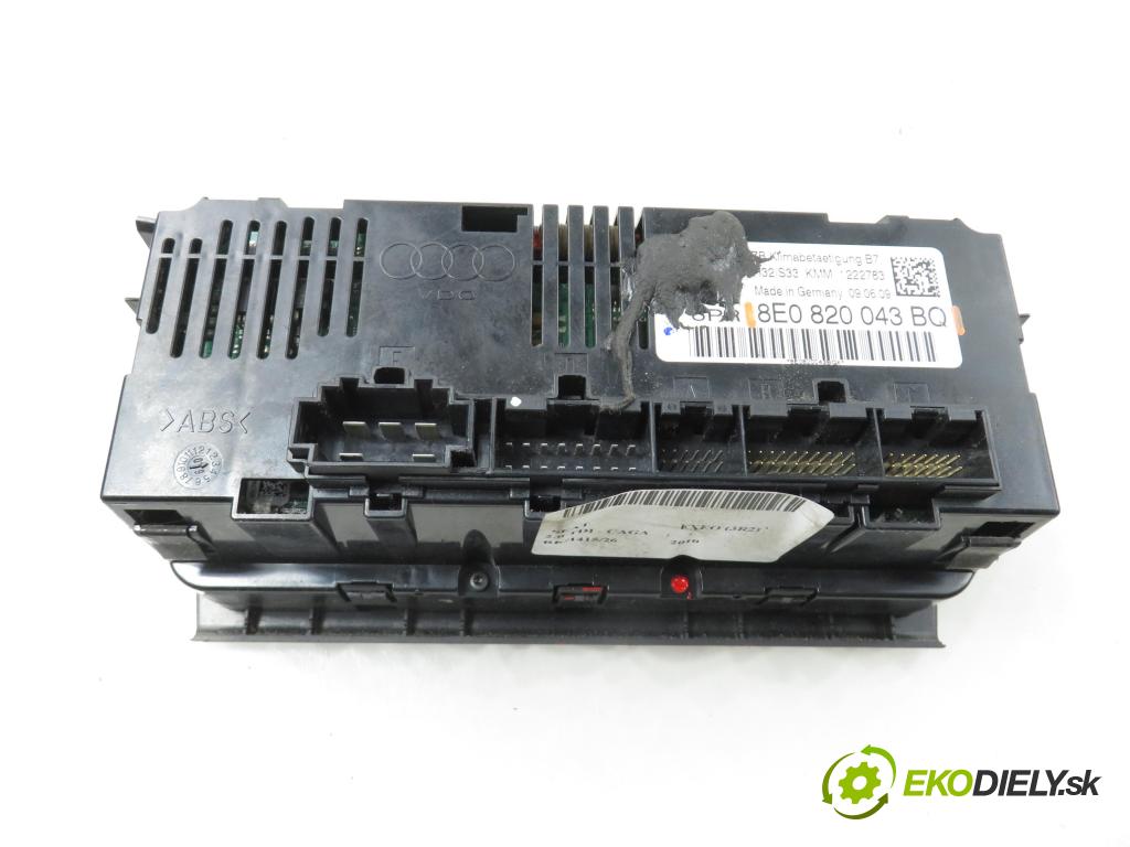 SEAT EXEO (3R2) SEDAN 2010 105,00 2.0 TDI - CAGA 1968,00 Panel kúrenia KLIMATRONIK 8E0820043BQ
