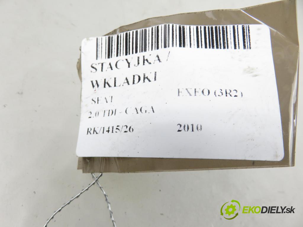SEAT EXEO (3R2) SEDAN 2010 105,00 2.0 TDI CR 143 - CAGA 1968,00 spínačka 4B0905851Q (Spínací skříňka)