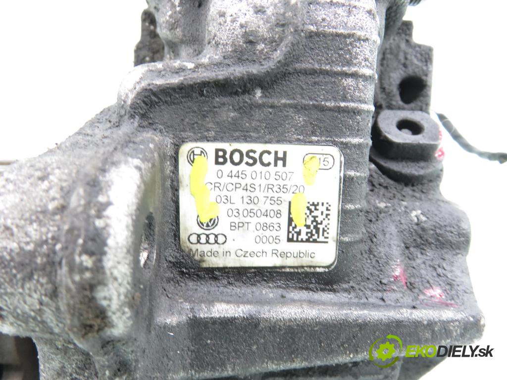 VW TIGUAN (5N_) SUV 2008 103,00 2.0 TDI 4motion - CBAB 1968,00 Pumpa vysokého tlaku 0445010507 ; 03L130755