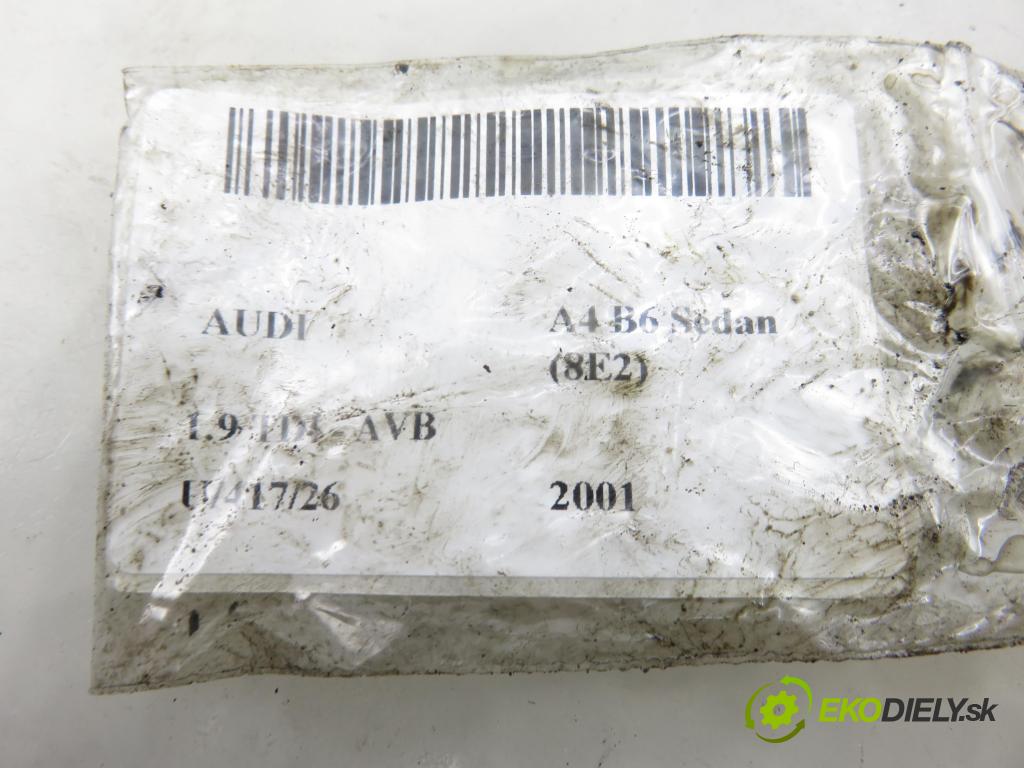 AUDI A4 (8E2, B6) SEDAN 2001 74,00 1.9 TDI PD 101 - AVB 1896,00 Vstrekovač 038130073AR ; 0414720214 (Vstrekovač paliva)