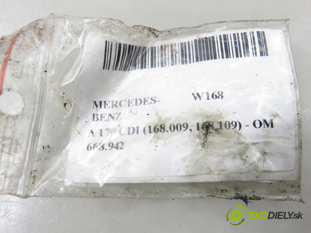MERCEDES-BENZ KLASA A (W168) HB 2001 70,00 A 170 CDI 95 - OM 668.942 1689,00 vstrekovač 0986435058 ; 6680701287 (Vstrekovač paliva)