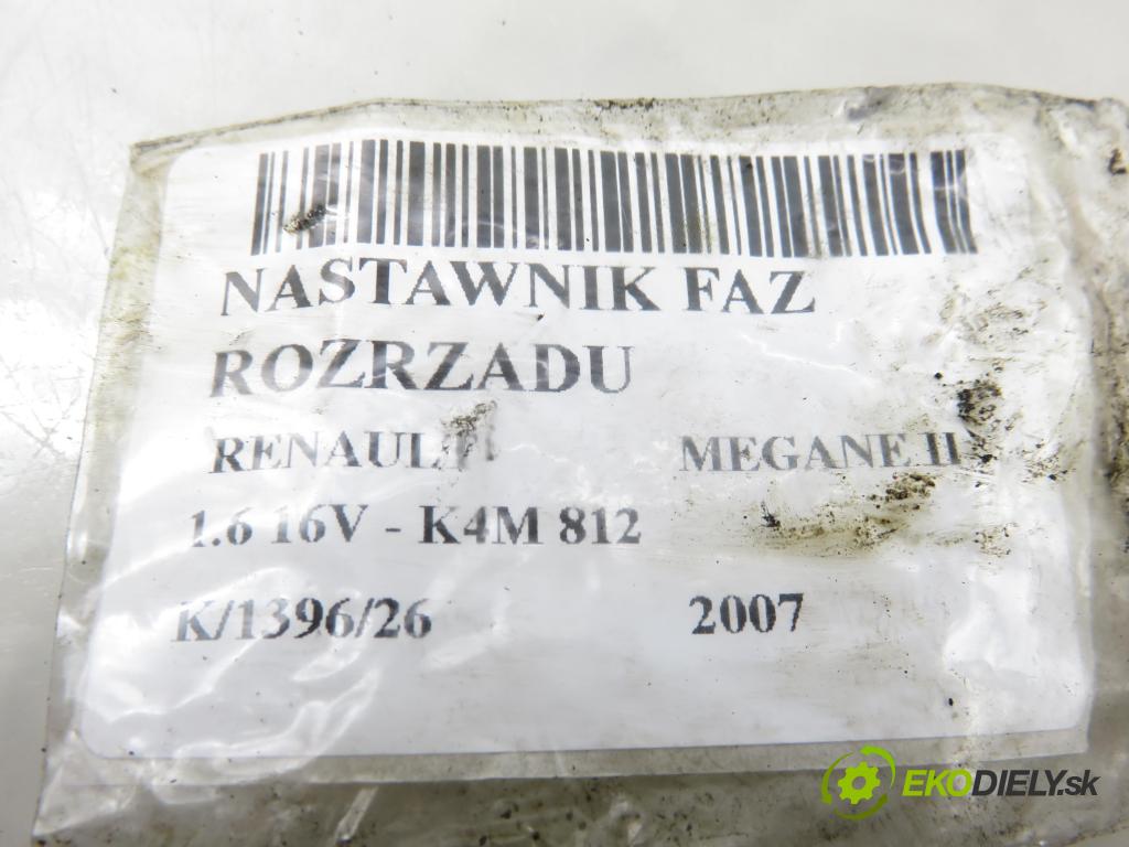 RENAULT MEGANE II (BM0/1_, CM0/1_) HB 2007 82,00 1.6 16V - K4M 812 1598,00 snímač časování VAČKOVÁ HŘÍDEL: 413185