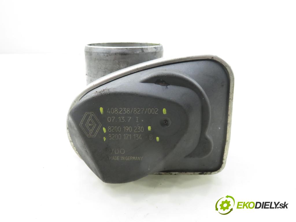 RENAULT MEGANE II (BM0/1_, CM0/1_) HB 2007 82,00 1.6 16V - K4M 812 1598,00 Škrtiaca klapka 8200190230 ; 8200171134B ; 408238827002 (Škrtiaca klapka)