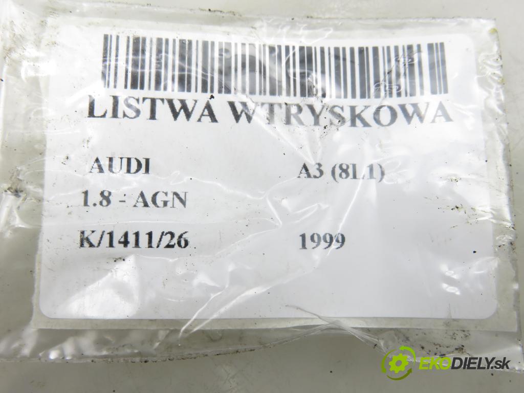 AUDI A3 (8L1) HB 1999 92,00 1.8 - AGN 1781,00 Lišta vstrekovacia 06A906031D (Vstrekovacia lišta)