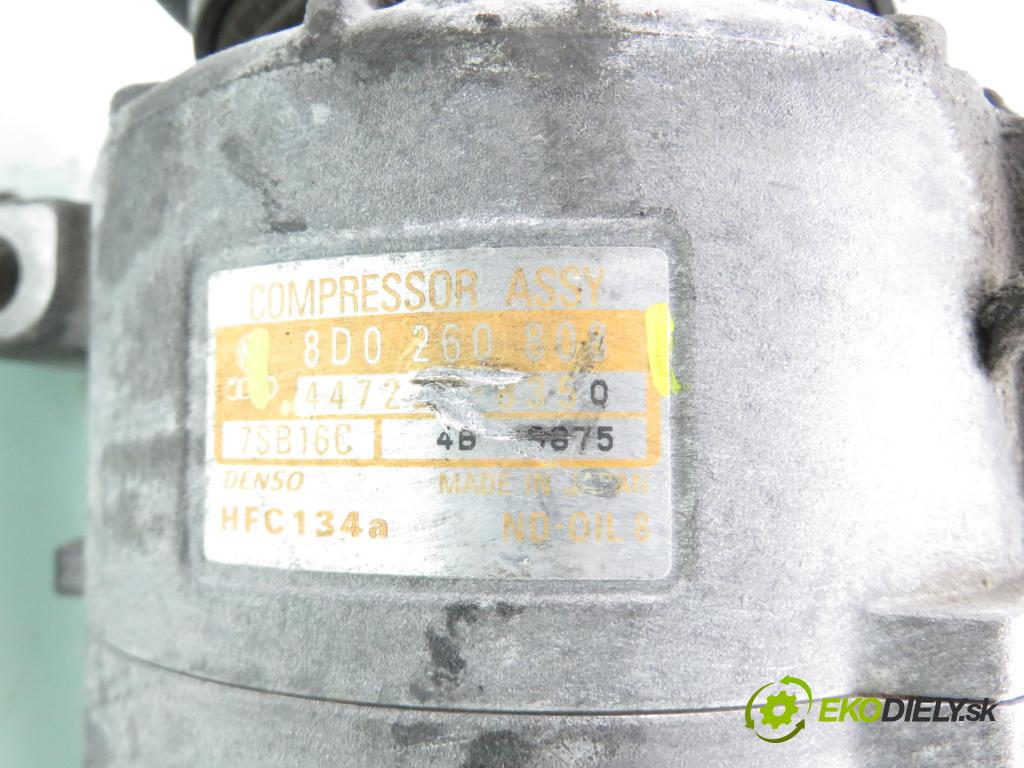 VW PASSAT B5 Variant (3B5) KOMBI 2000 85,00 1.9 TDI - AJM 1896,00 KOMPRESOR: klimatizace 8D0260808 (Kompresor klimatizace)