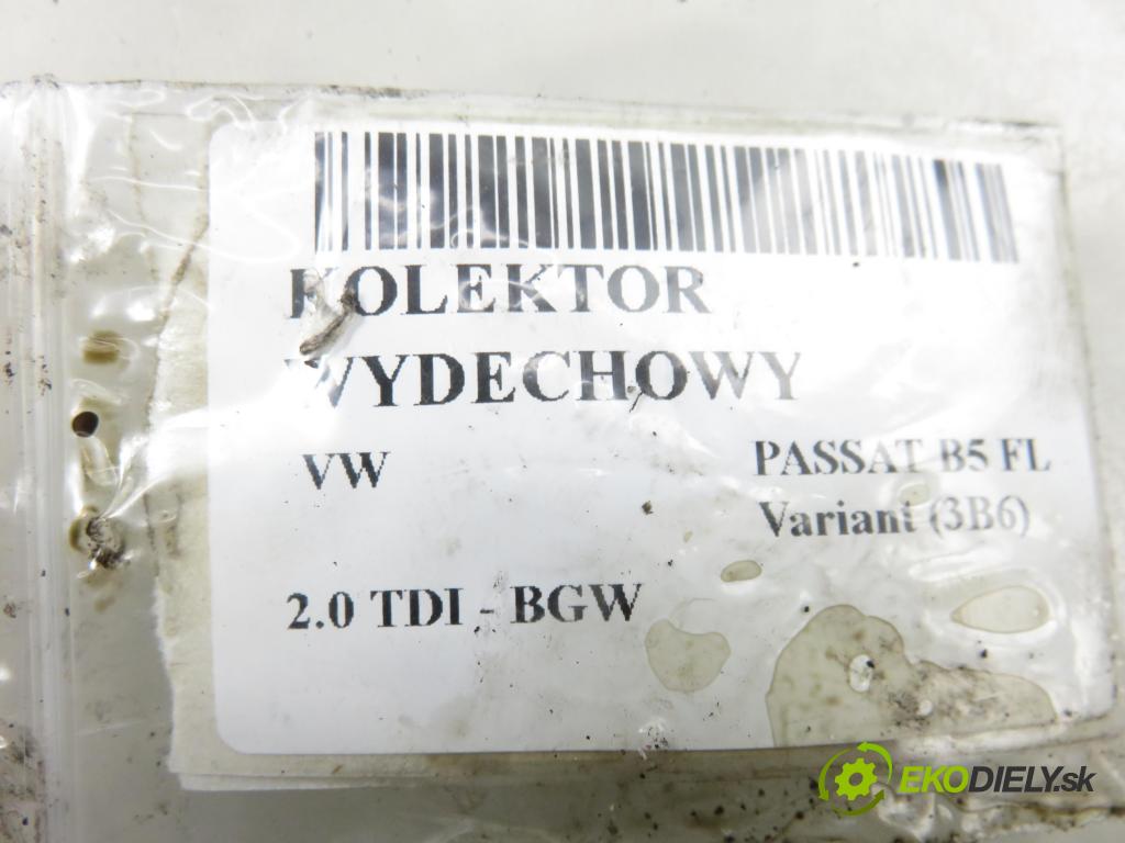 VW PASSAT B5.5 Variant (3B6) KOMBI 2004 100,00 2.0 TDI - BGW 1968,00 potrubí VYČERPAT: 038253033H (Výfukové potrubí)