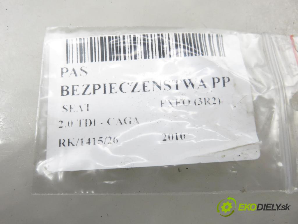SEAT EXEO (3R2) SEDAN 2010 105,00 2.0 TDI - CAGA 1968,00 držák BEZPEČNOST PP 3R1857706