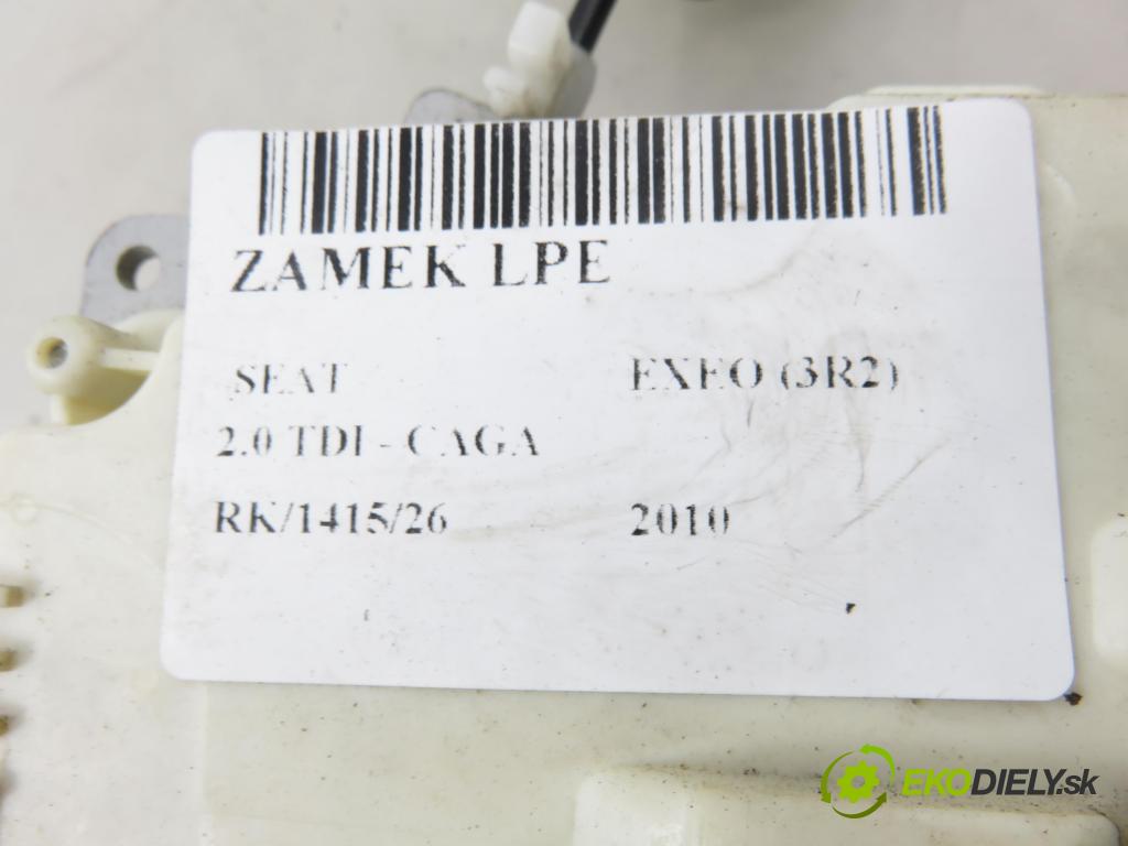 SEAT EXEO (3R2) SEDAN 2010 105,00 2.0 TDI CR 143 - CAGA 1968,00 zámok 8E1837015AB